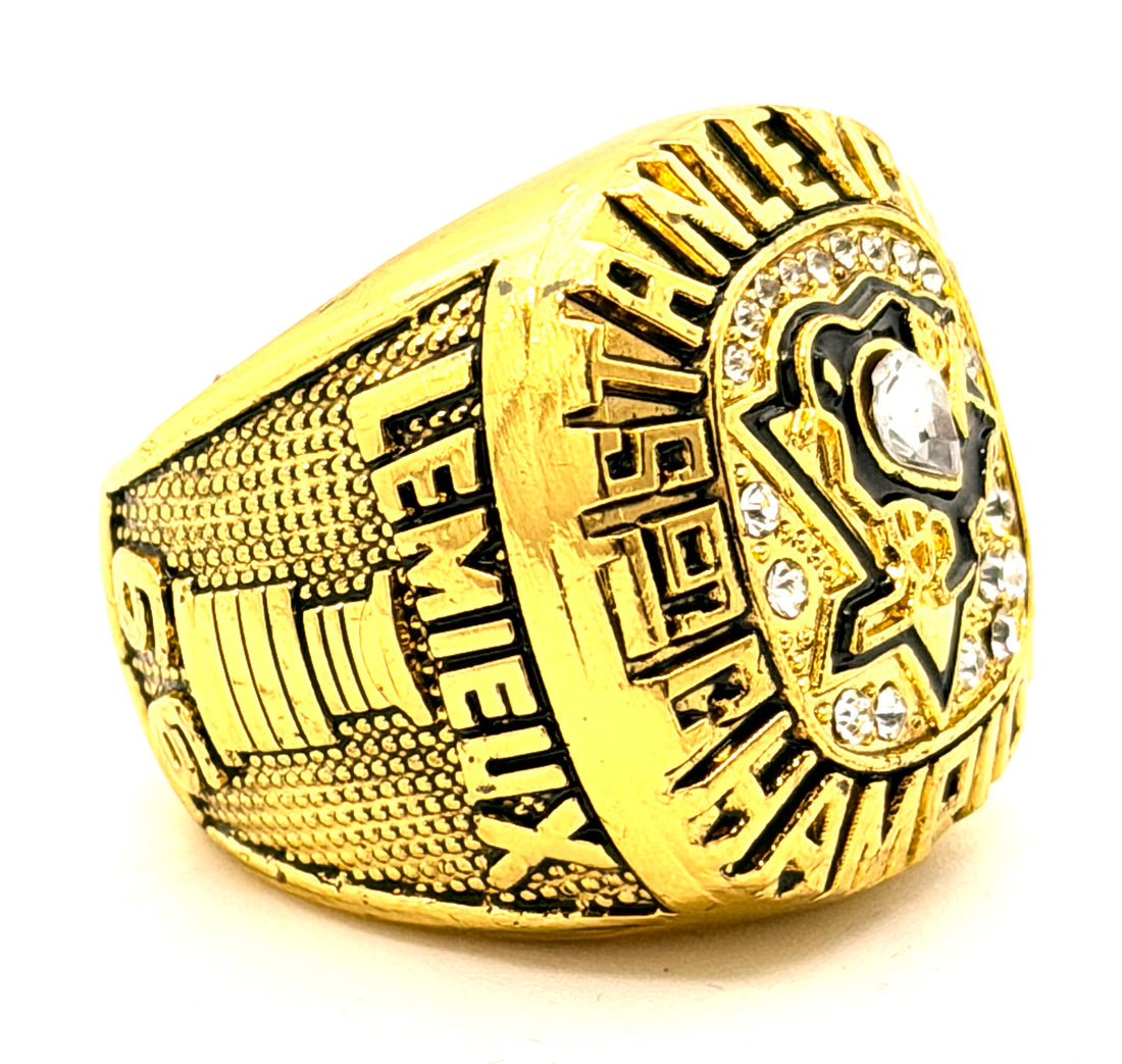 NHL / 1991 Pittsburgh Penguins Stanley Cup Championship Ring