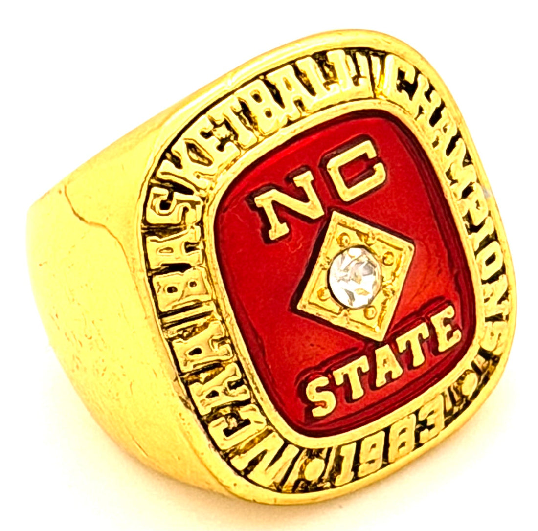 NCAA / 1983 North Carolina State Wolfpack / NC state / championship ring