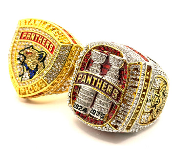 NHL / 2024 and 2025 Florida Panthers Stanley Cup Championship Rings Set