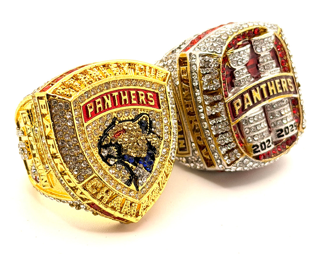 NHL / 2024 and 2025 Florida Panthers Stanley Cup Championship Rings Set