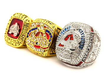 NHL / 1996 2001 2022 Colorado Avalanche Stanley Cup Championship Rings Set
