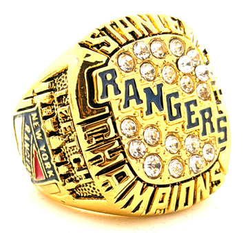 NHL / 1994 New York Rangers Stanley Cup Championship Ring / Leetch