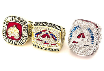 NHL / 1996 2001 2022 Colorado Avalanche Stanley Cup Championship Rings Set
