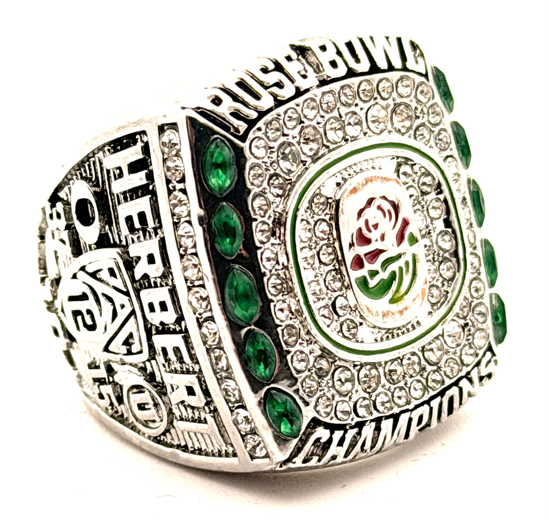 NCAA / 2020 Oregon Ducks Rose Bowl  Championship Ring / Herbert