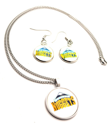 Earrings & Necklaces / Denver Nuggets