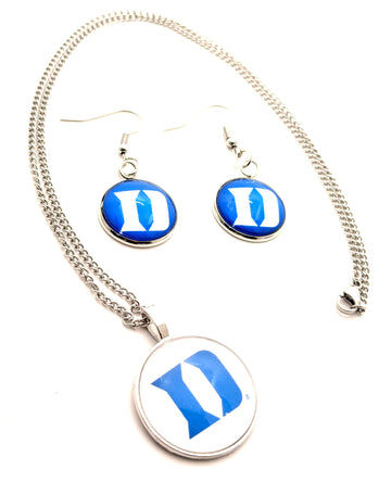 Earrings & Necklaces / Duke Blue Devils