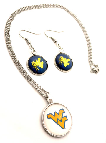 Earrings & Necklaces / West Virginia Mountaineers (WVU)