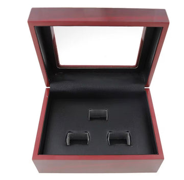 3 holes Championship Ring Wooden box