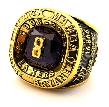 Los Angeles Lakers 1996-2006 Kobe Bryant retired #8 Championship Ring