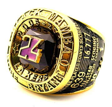Los Angeles Lakers 2006-2016 Kobe Bryant retired #24 Championship Ring
