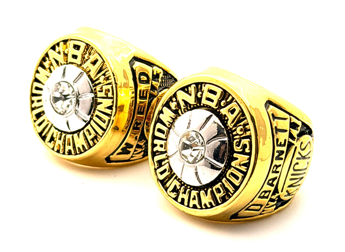 New York Knicks 1970 and 1973 Championship Rings Set