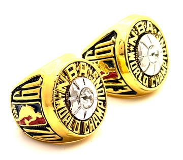 New York Knicks 1970 and 1973 Championship Rings Set