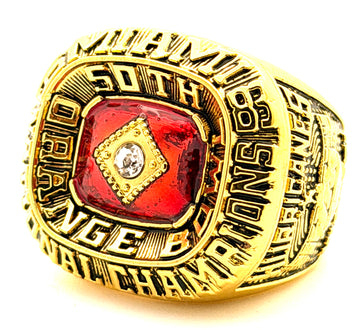 NCAA / 1983 Miami Hurricanes Championship Ring / Hirsch