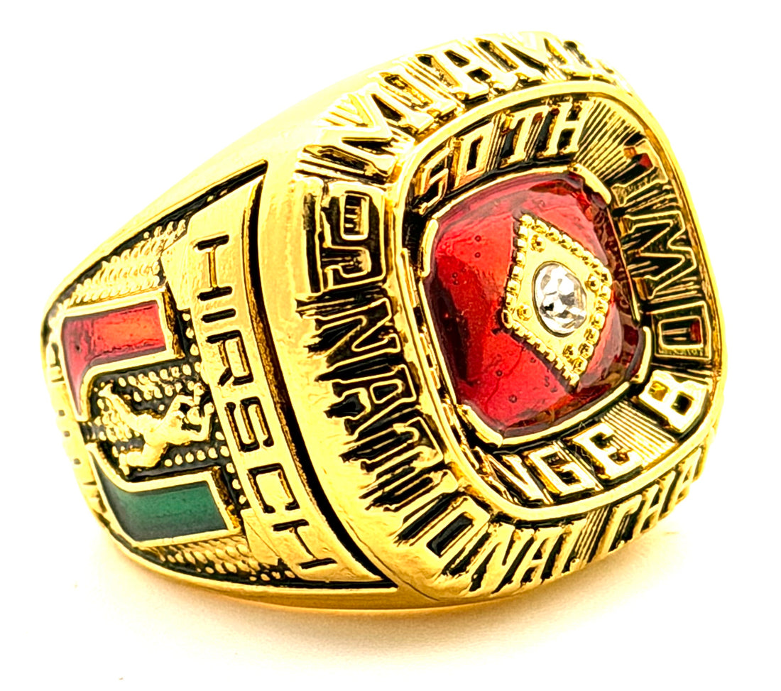 NCAA / 1983 Miami Hurricanes Championship Ring / Hirsch