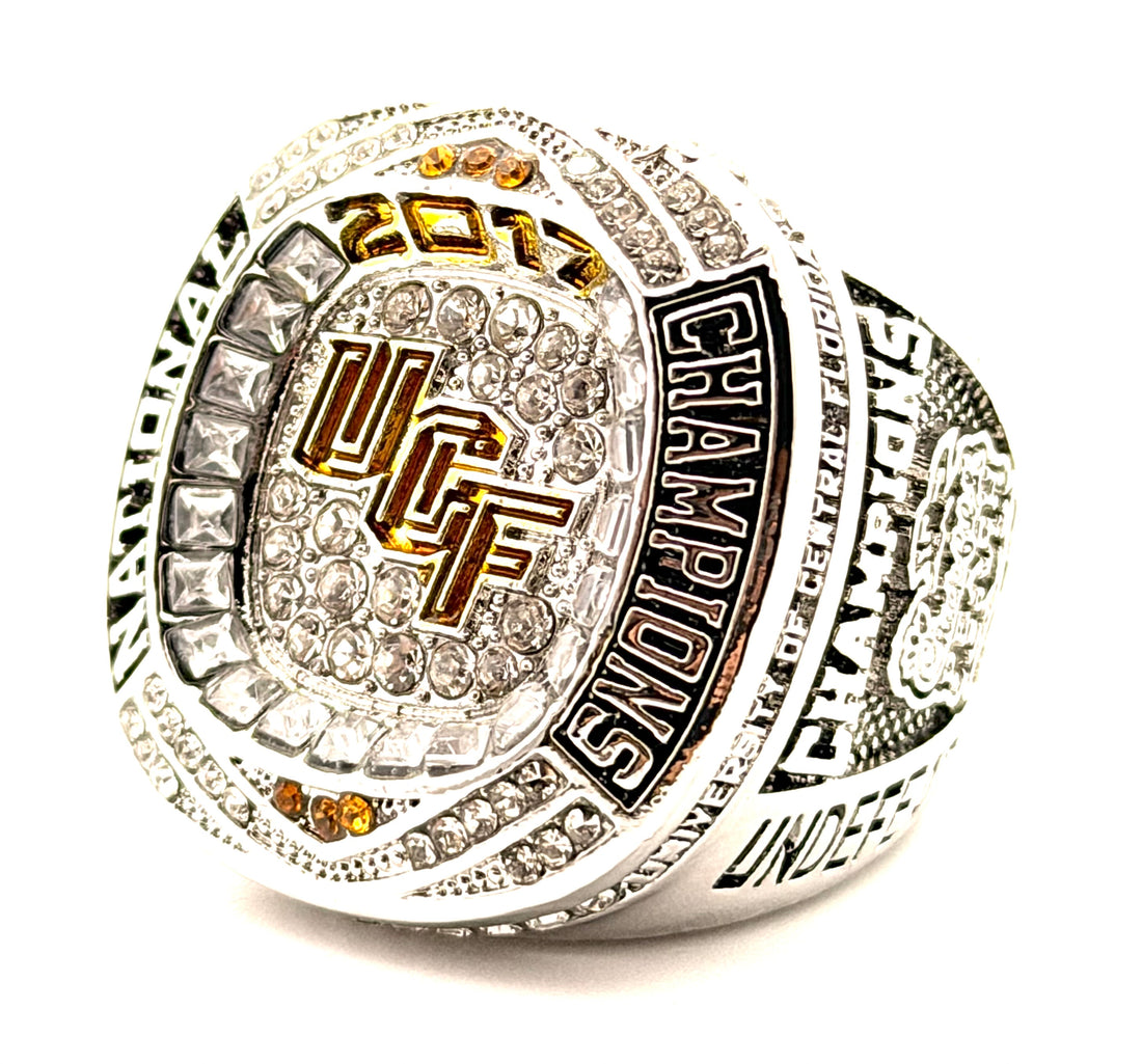 NCAA / 2017 UCF Knights Silver Peach Bowl Championship Ring