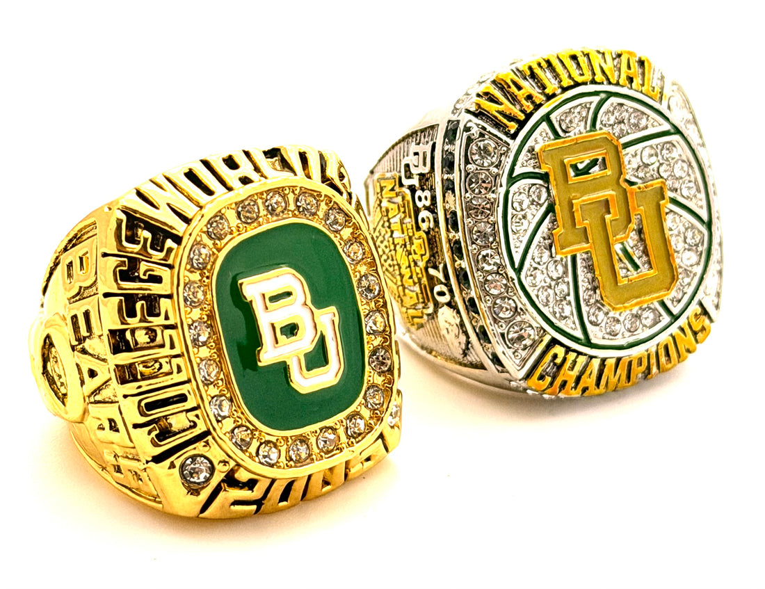 NCAA / 2005 and 2021 Baylor Bears National Championship Replica Rings set