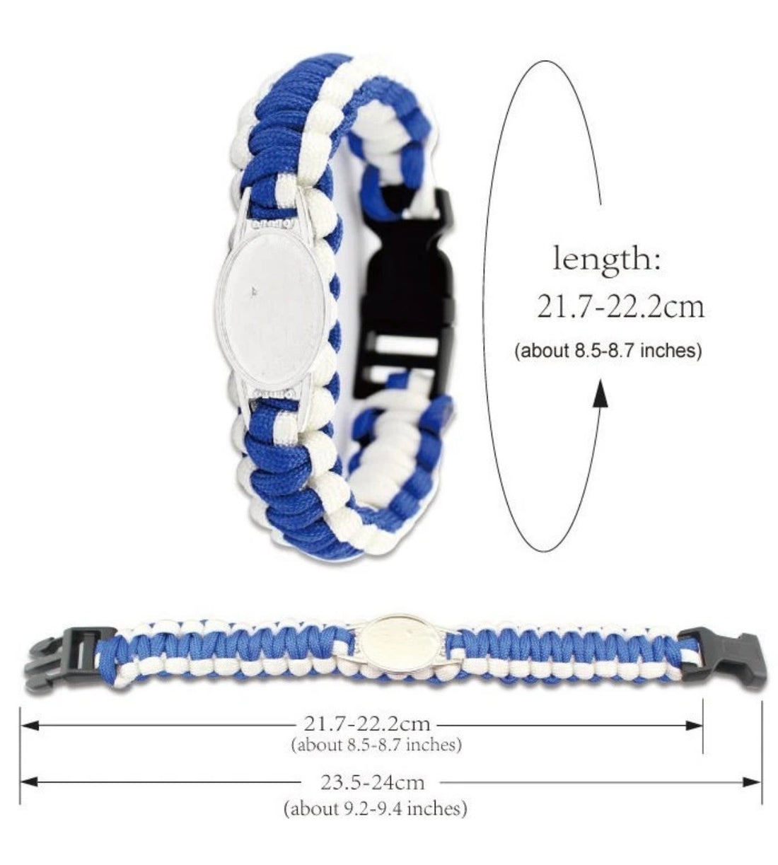 NCAA Bracelets / North Carolina University Tar Heels ( UNC )