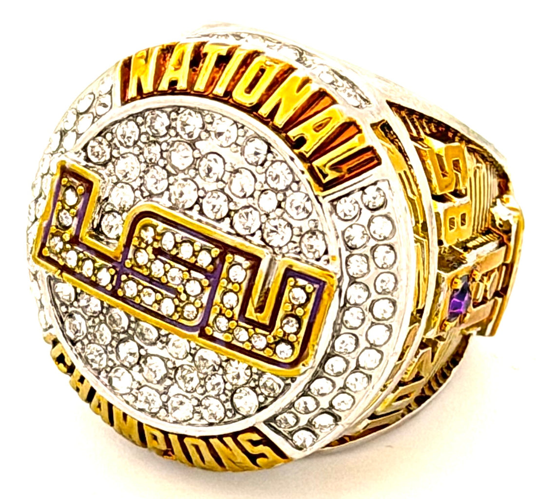 NCAA / 2023 Louisiana University LSU Women's Basketball Championship Ring Size11