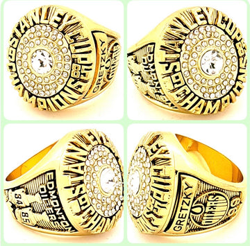 NHL / 1985 Edmonton Oilers Stanley Cup Championship Ring