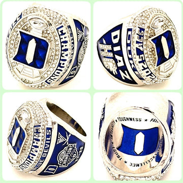 NCAA/ 2025 Duke Blue Devils ACC Championship Ring / DIAZ