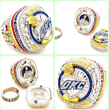 NBA Twist Style/ 2025 Oklahoma City Thunder OKC Championship Ring