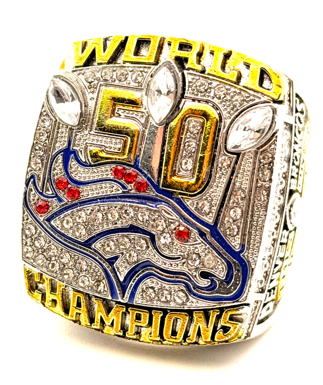 NFL Miller / 2015 Denver Broncos championship ring