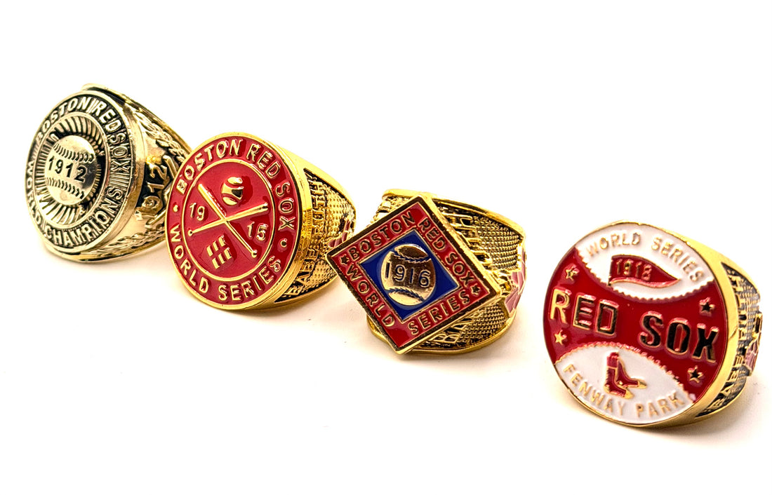 MLB / 1912 1915 1916 1918 Boston Red Sox World Series Championship Rings Set