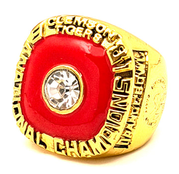 NCAA / 1981 Clemson Tigers Championship ring