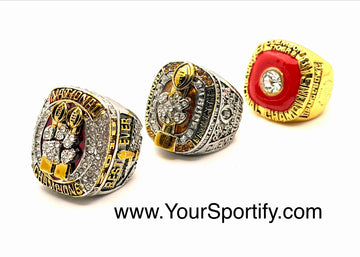 NCAA / 1981 2016 2018 Clemson Tigers championship rings set