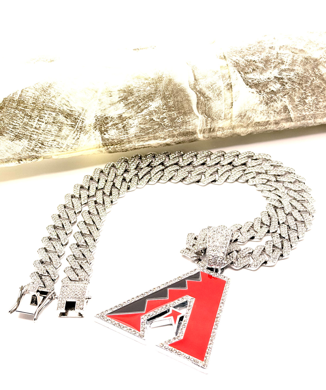 Hip Hop Necklace / Arizona DiamondBacks