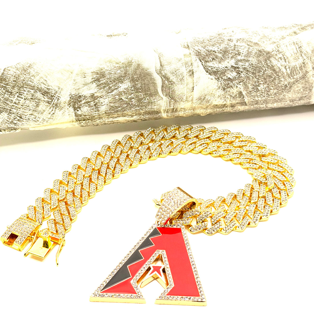 Hip Hop Necklace / Arizona DiamondBacks