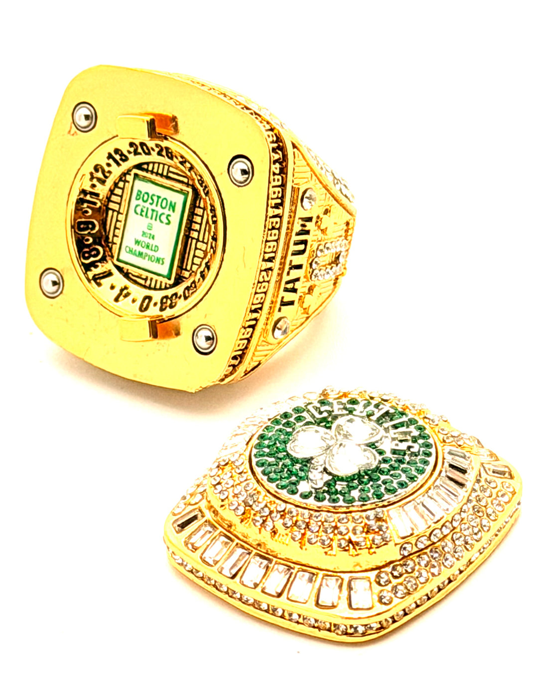 Boston Celtics 2024 Championship Ring / Gold Plated