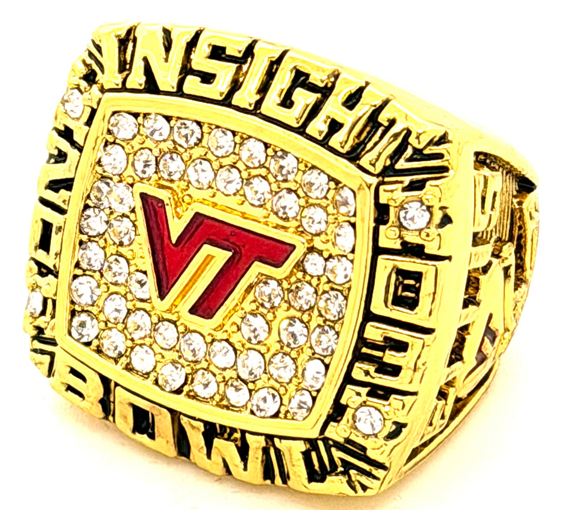 NCAA / 2002 - 2003 Insight Bowl VT  Virginia Tech Hokies Champions Ring