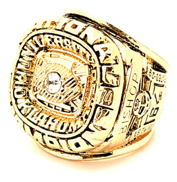 NCAA / 1974 Oklahoma Sooners Championship ring