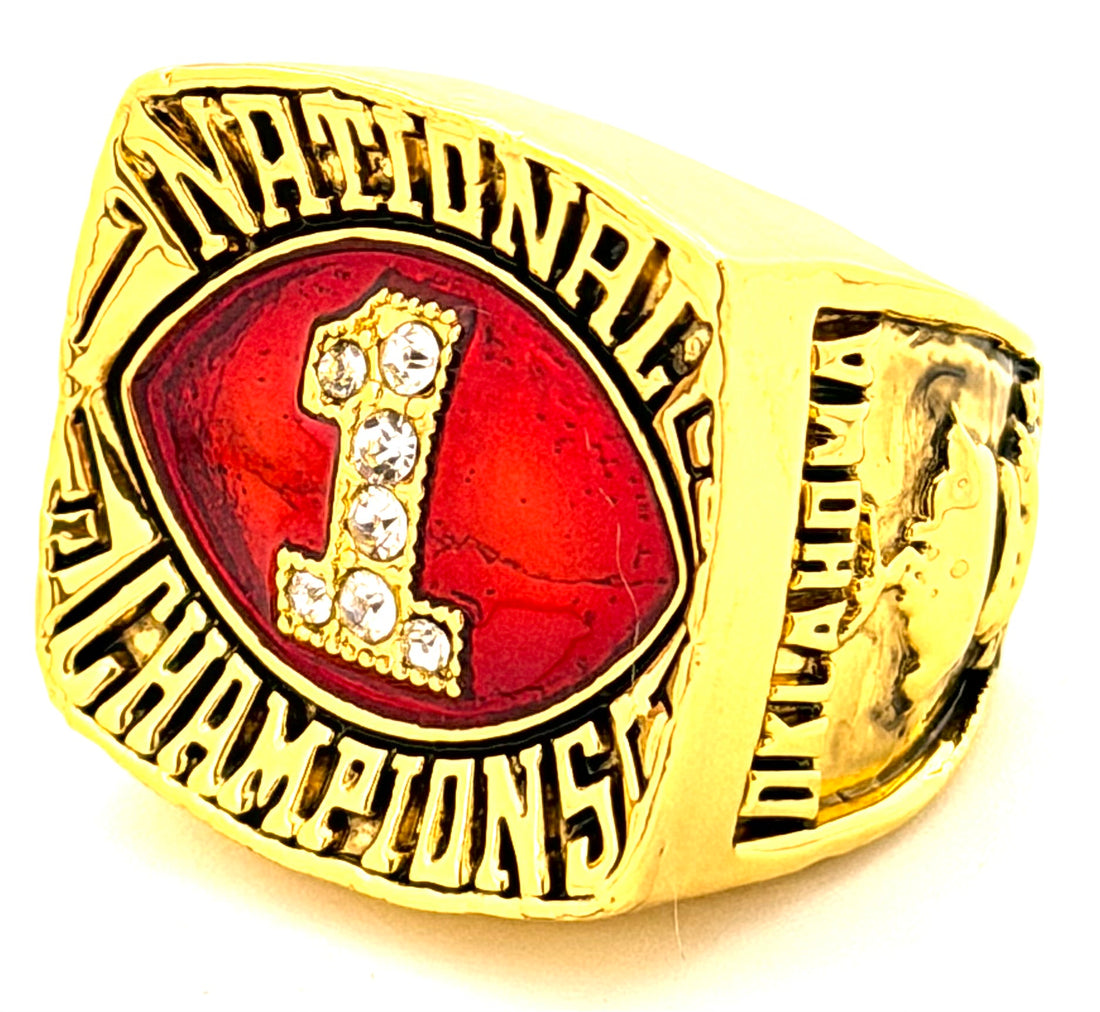 NCAA / 1985 Oklahoma Sooners Championship ring