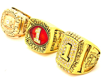 NCAA / 1974 1985 2000 Oklahoma Sooners Championship rings set