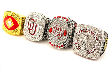 NCAA / 1987 2015 2016 2017 Oklahoma Sooners Championship Rings Set
