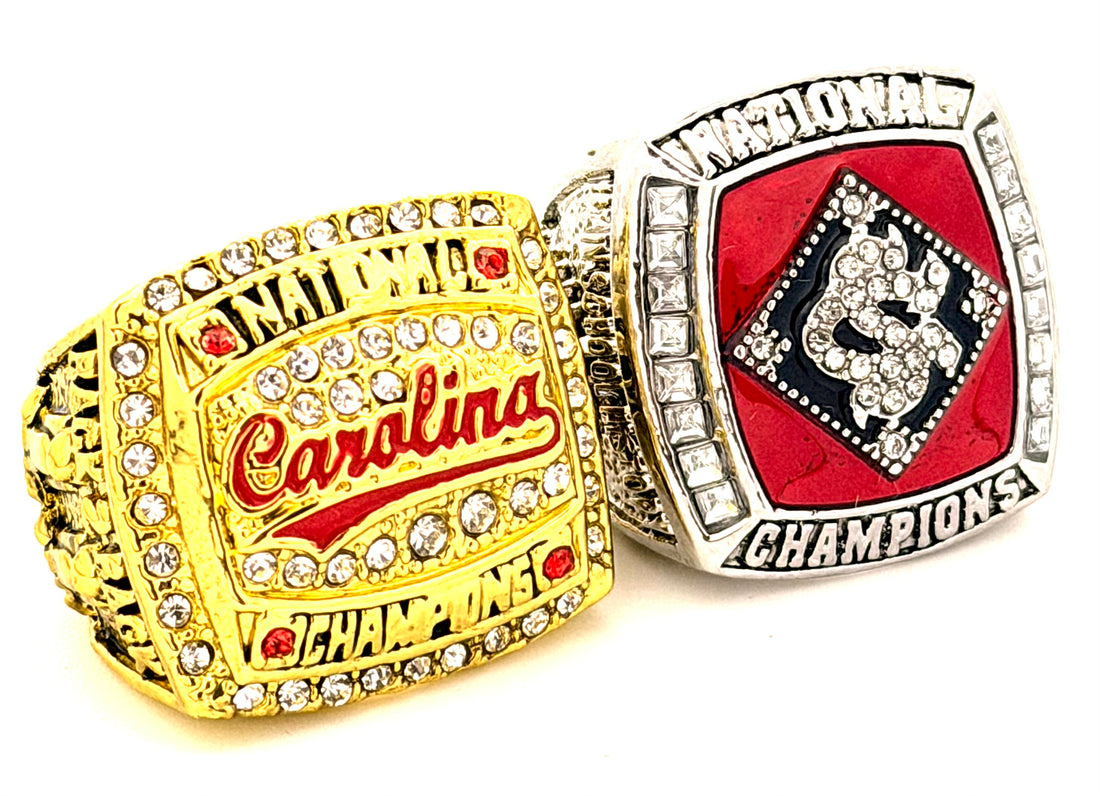 NCAA / 2010 and 2011 South Carolina University SCU Gamecocks Championship rings set