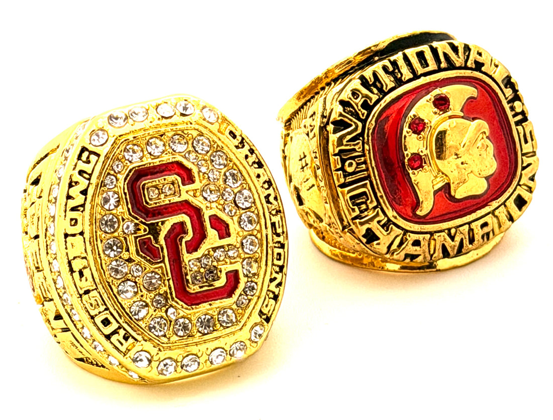 NCAA / 1974 2016 USC Southern California Trojans championship rings set