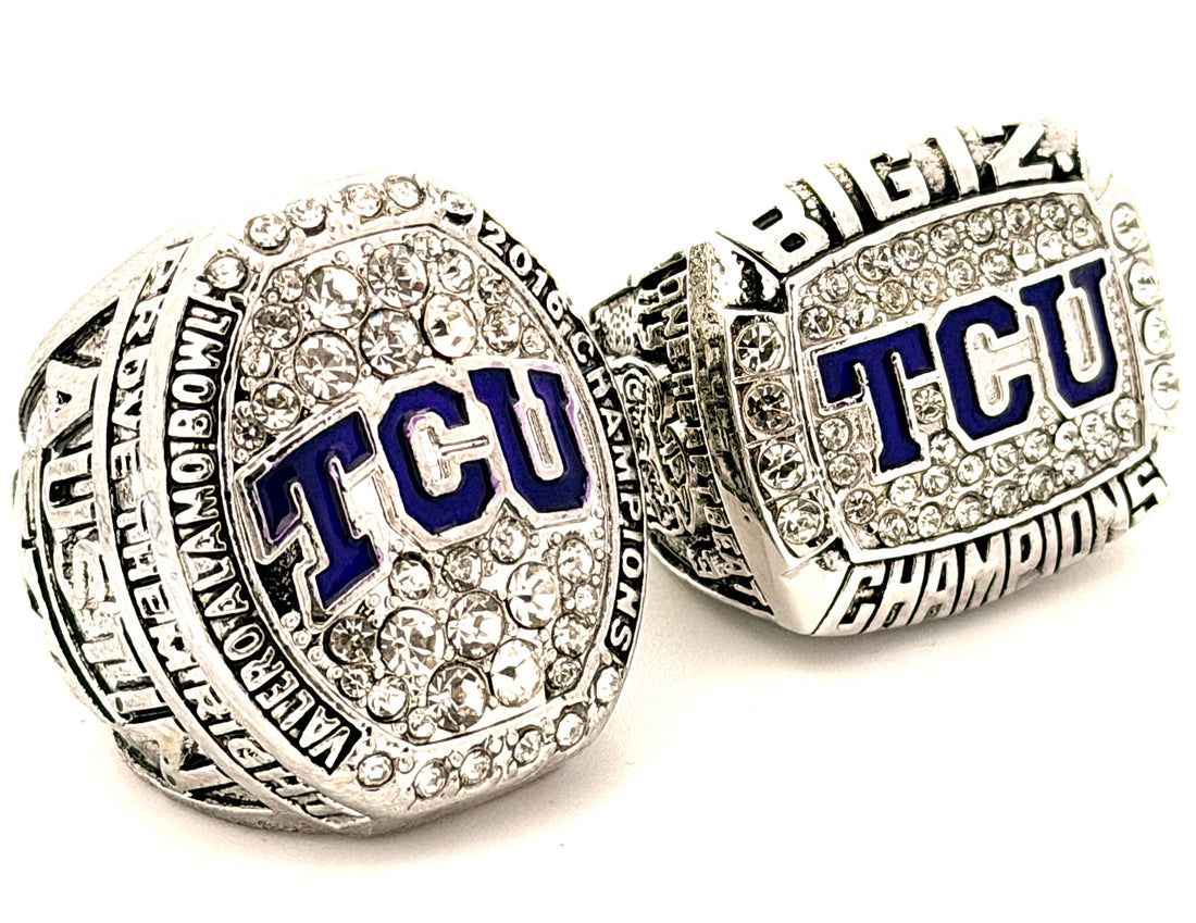 NCAA / 2014 and 2016 TCU Horned Frogs Championship Rings set