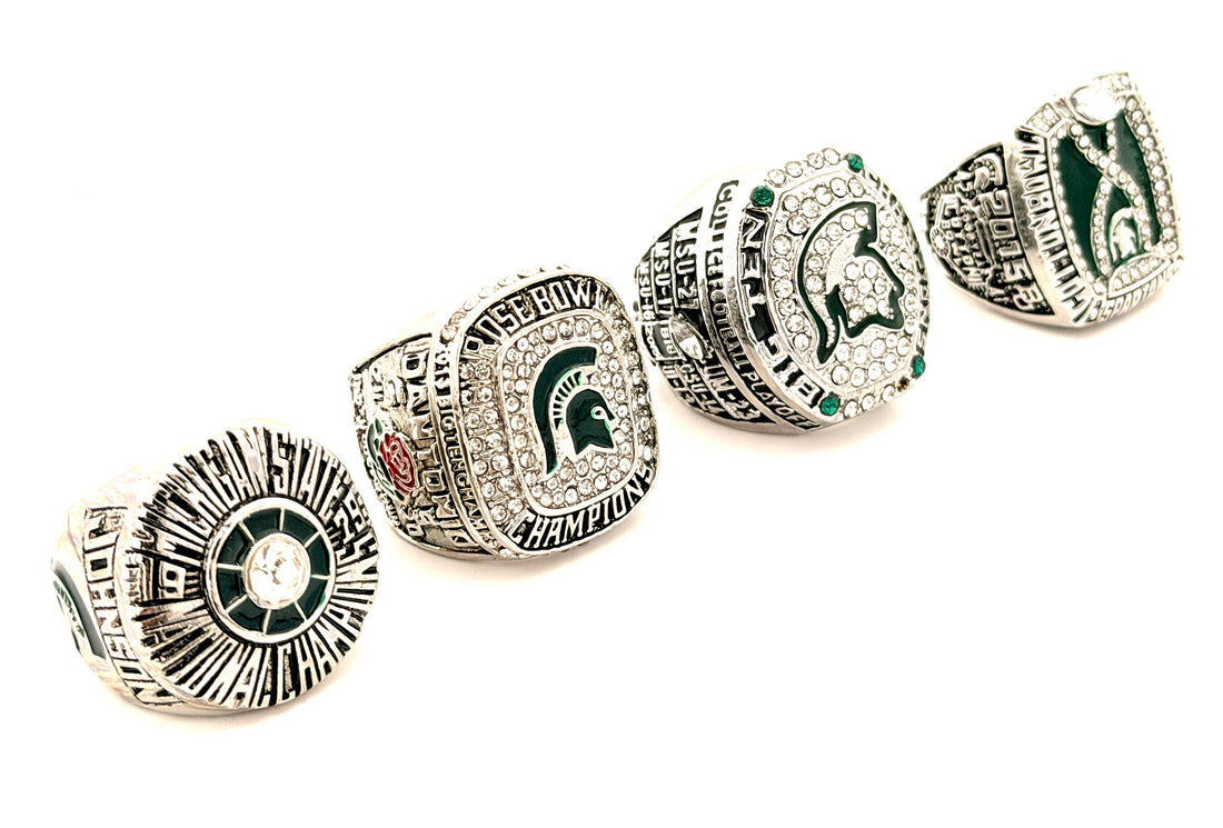 NCAA / 1979 2013 2015 ( BIG 10 ) 2015 Michigan State Spartans Championship Rings set