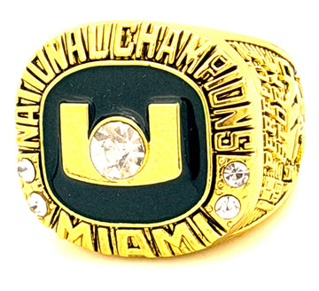 NCAA / 2001-2002 Miami Hurricanes Championship Ring