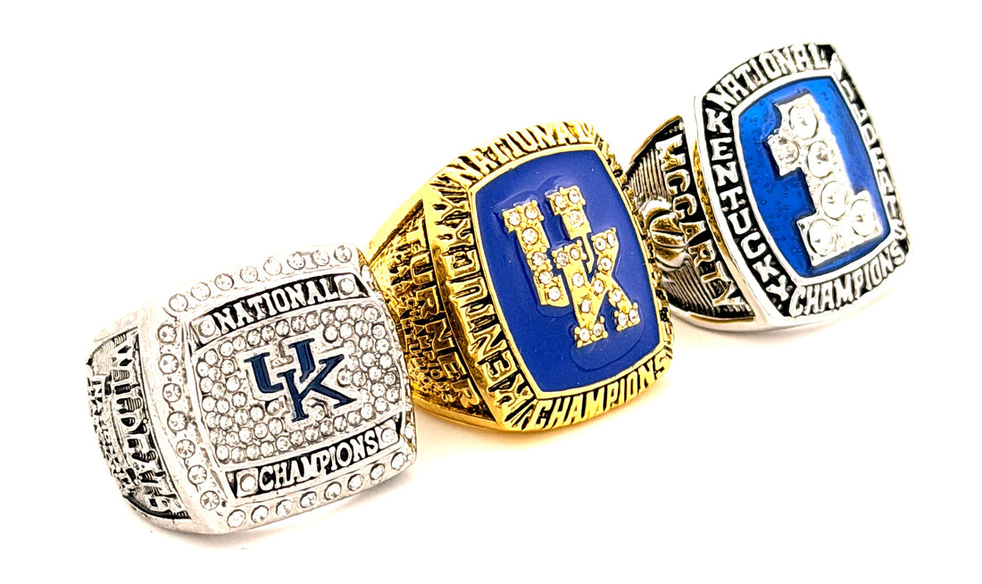 NCAA / 1996 , 1998 , 2012  Kentucky Wildcats ( UK ) Championship Rings Set