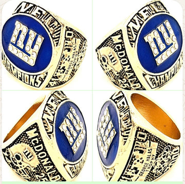 NFL / 2000 NEW YORK Giants NFC championship ring / McDonald