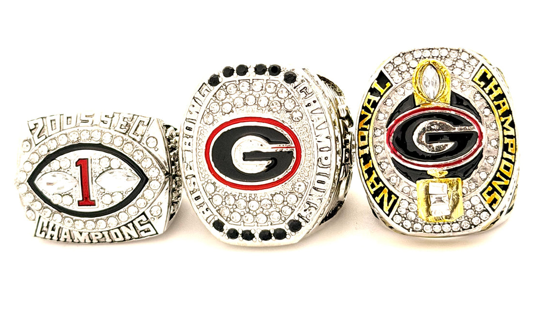 NCAA / 2005 2018 2021  Georgia Bulldogs Championship Rings set