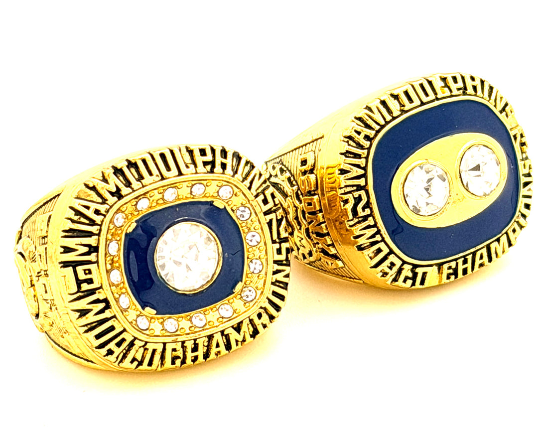NFL / 1972 & 1973 Miami Dolphins Championship rings set