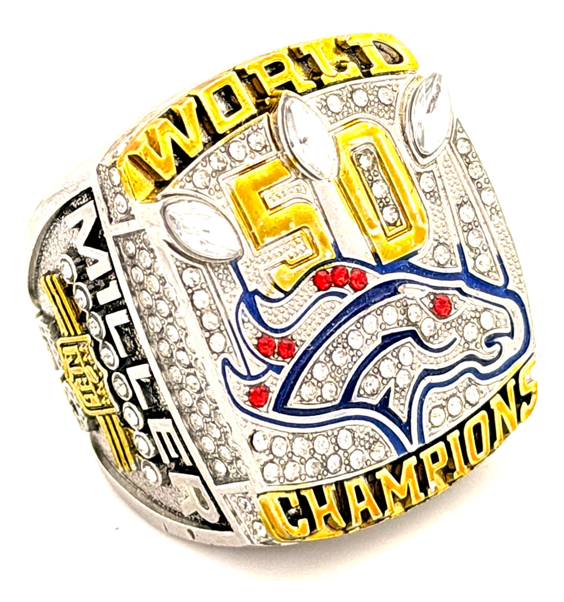 NFL Miller / 2015 Denver Broncos championship ring