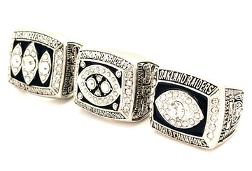 NFL / 1976 1980 1983 Los Angeles Raiders Championship rings set