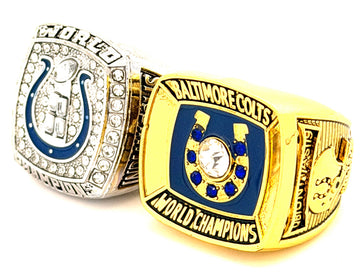 NFL / 1970 & 2006 Indianapolis Colts Championship rings set