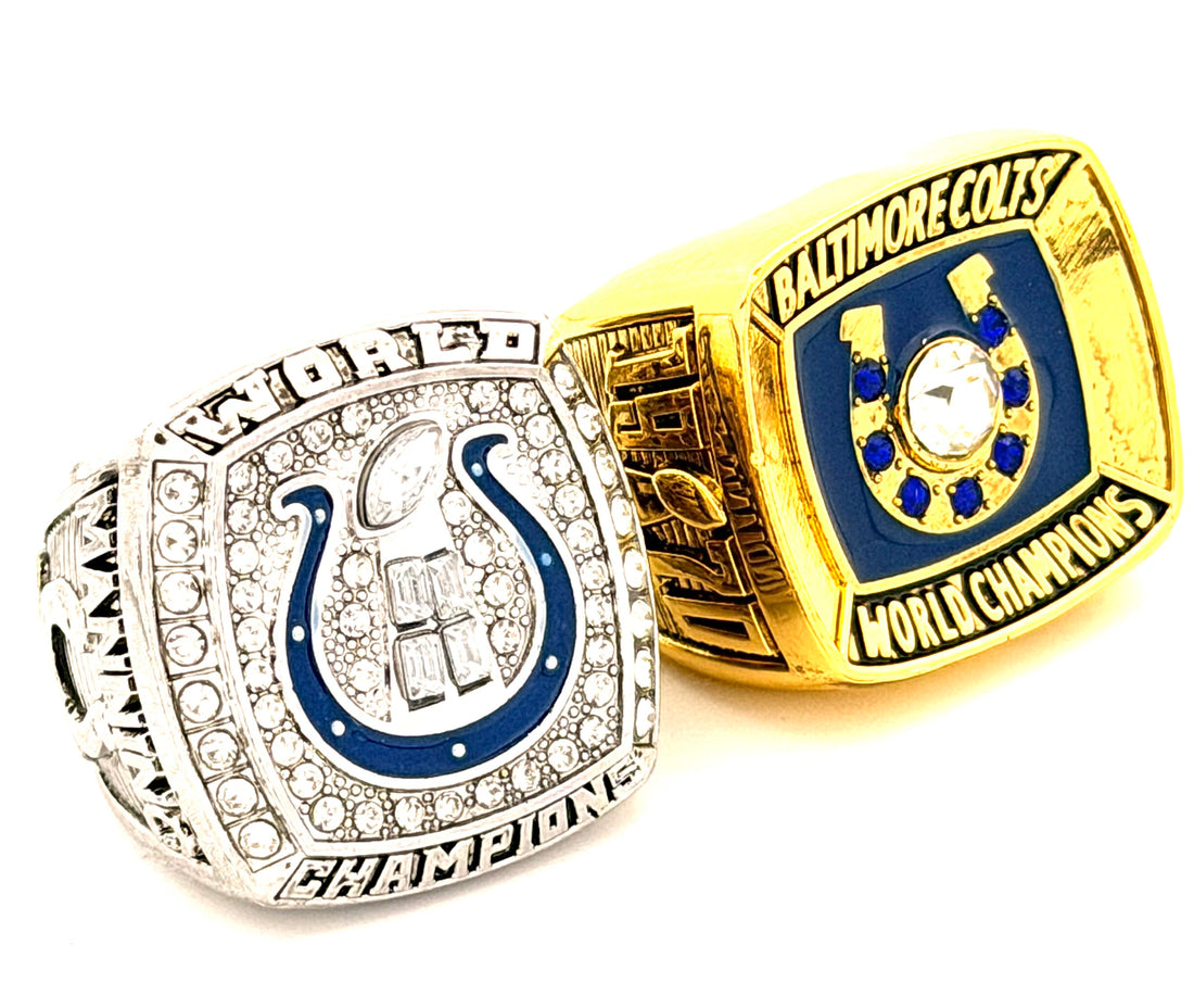 NFL / 1970 & 2006 Indianapolis Colts Championship rings set